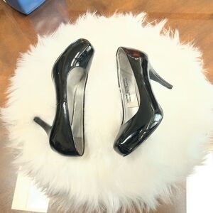 Black heels.